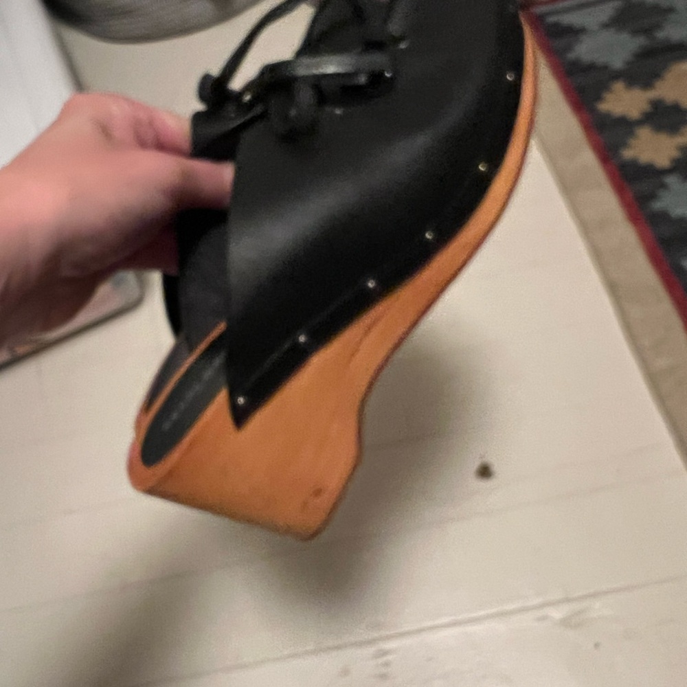 Kelsi Dagger Black Mules - Picture 3 of 9
